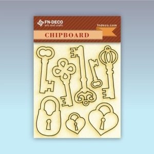 Chipboard szett - kulcsok és lakatok