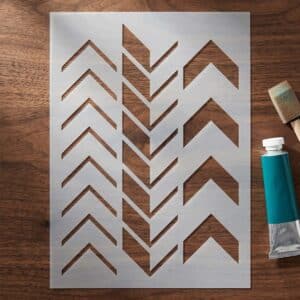 Stencil - V minta