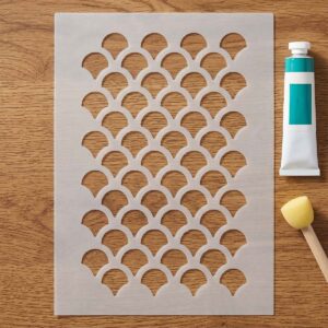 Stencil - Fish Scale