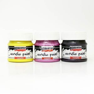 Metál akrilfesték, 50 ml