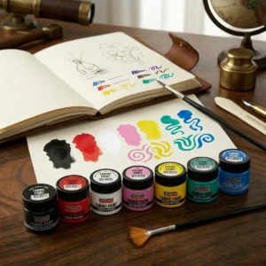 Pentart textilfesték 50 ml-es tégelyes kiszerelésben krémes állagú rugalmas és mosásálló vízbázisú szövetfesték ruhák és vászontáskák egyedi díszítéséhez