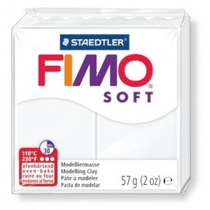 FIMO SOFT - süthető gyurma, 57g - fehér