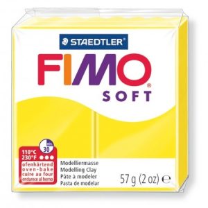 FIMO SOFT - süthető gyurma, 57g - citrom
