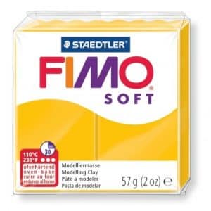 FIMO SOFT - süthető gyurma, 57g - napsárga