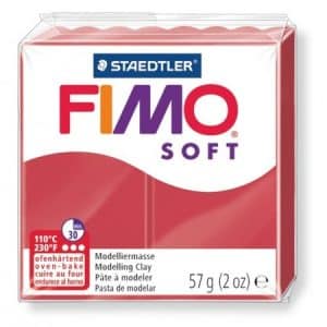 FIMO SOFT - süthető gyurma, 57g - cseresznye