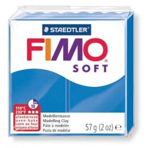 FIMO SOFT - süthető gyurma, 57g - óceánkék