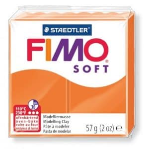 FIMO SOFT - süthető gyurma, 57g - mandarin