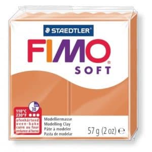 FIMO SOFT - süthető gyurma, 57g - konyak
