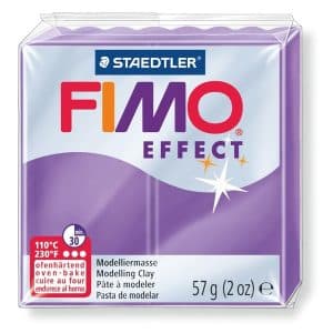 FIMO EFFECT - süthető gyurma, 57g - áttetsző lila