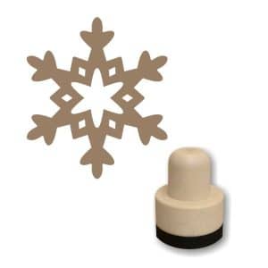 Foam stamp - Hópehely 01