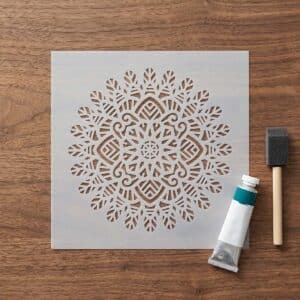 Mandala Stencil 02