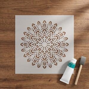 Mandala Stencil 06