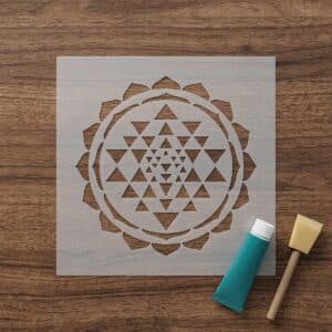 Stencil - Sri Yantra