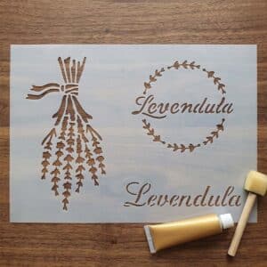 Stencil - Levendula 02