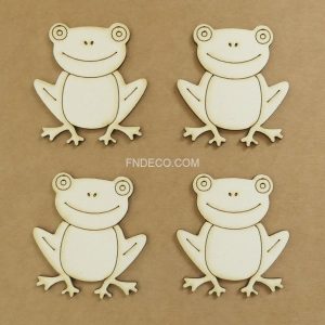 Chipboard - béka (5 cm)