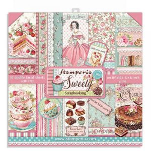 Scrapbook papír tömb - 8x8" - SBBS21 - Sweety