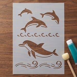 Stencil - Delfin 01