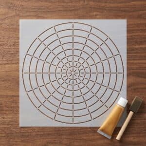 Stencil - Mandala pontozó - S16