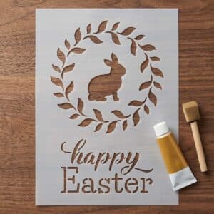Stencil - Happy Easter