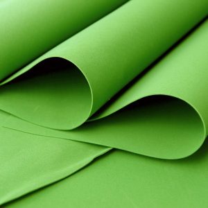 Foamiran, világos zöld, 30x34 cm