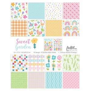 Sweet Garden - Scrapbook papír kollekció