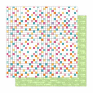 Kétoldalas scrapbook papír - A115