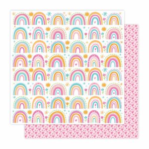 Kétoldalas scrapbook papír - A114