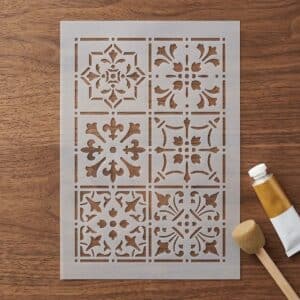 Stencil - Csempe - 6 minta