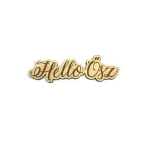 Hello Ősz tábla, 9 cm