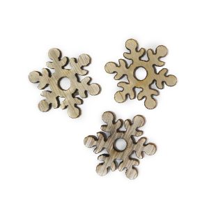 Natúr hópehely, 3 db