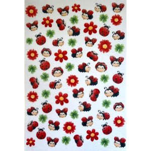 Mintás filc - Katica 02