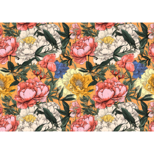 Rizspapír - A3 - FPR-A3006 - Vintage virágok 02