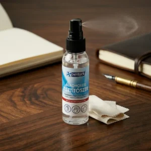 Pentart Pentack alkoholos tisztító spray 60 ml-es pumpás kiszerelésben magas minimum 76 százalékos alkoholtartalommal felületek zsírtalanításához és makacs szennyeződések tisztításához
